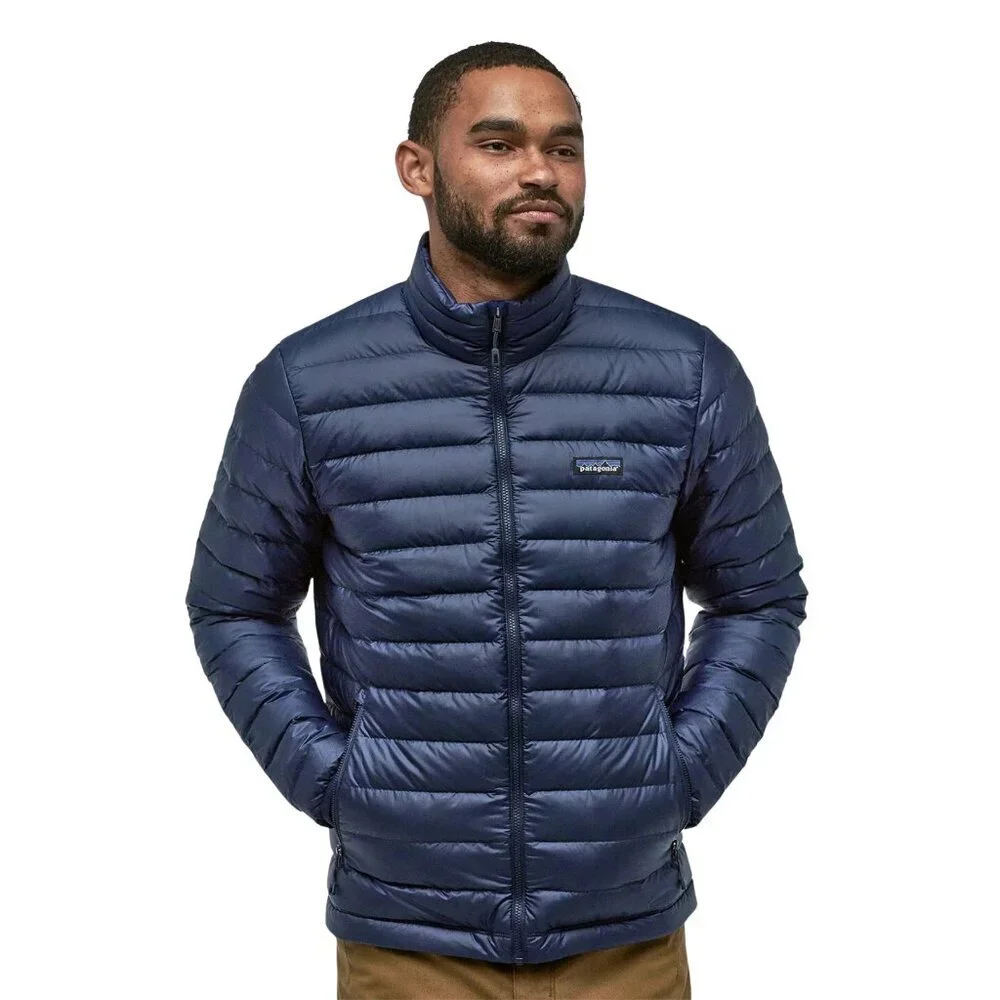 Patagonia Full Zip Puffer Down Sweater Jacket Outdoor Winter - Medium